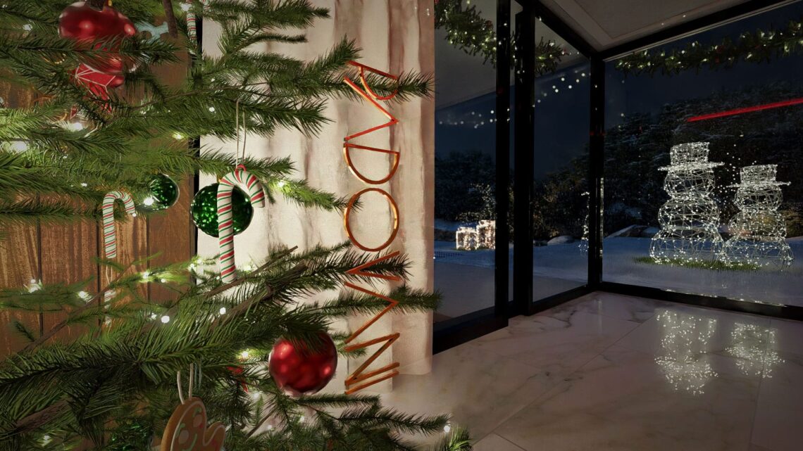video arredo 3d natale Padovani